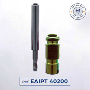 Aditamento de impresión estrecho anti-rota para pilar multi-posición recto estético + tornillo largo (mét.2mm)