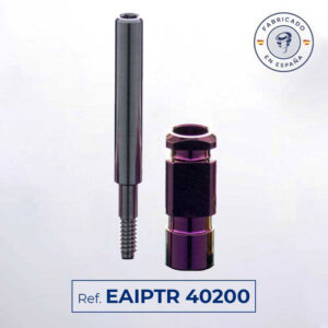 Aditamento de impresión estrecho rotacional para multi-posición recto estético + tornillo largo (mét.2mm)