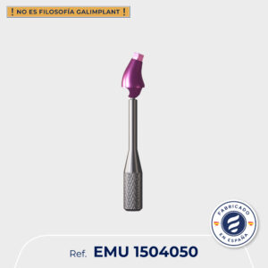 Pilar multi-posición estético angulado 15º altura 5mm CI hexagonal