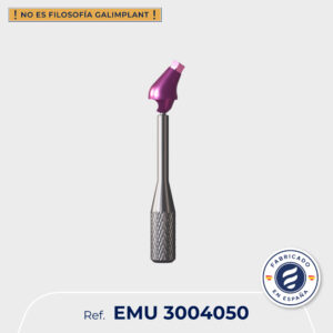 Pilar multi-posición estético angulado 30º altura 5mm CI hexagonal