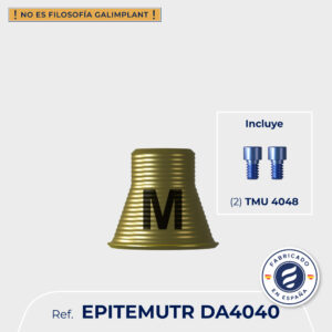 Kit interfase DA rotacional para pilar multi-posición altura 4.4mm