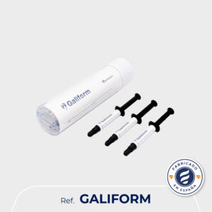 Gel Polimerizable Galiform tubo 3 jeringas (3gr/jeringa) con 9 canulas