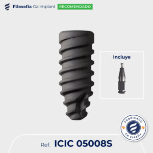 Implante CI hexagonal ø 5 x 8mm