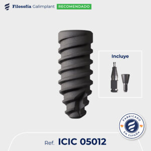 Implante CI hexagonal ø 5 x 12mm