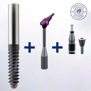 Implante cigomático CI hexagonal ø 4,2 x 50 mm (smooth)