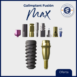 Fusión Max - Rehabilitación Prótesis Unitaria (Antirotacional - Estético Estrecho)