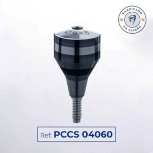 Pilar de cicatrización cónico altura 6mm CI hexagonal