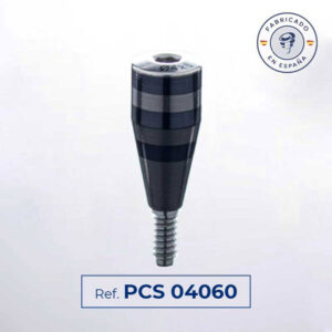 Pilar de cicatrización recto altura 6mm CI hexagonal