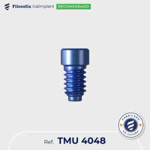Tornillo protésico para pilar multi-posición recto estético (métrica 2mm)