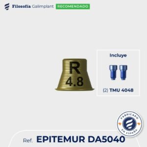 Kit interfase DA para pilar multi-posición estético ancho rotacional alt.4.4mm